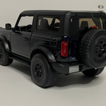detailed ford bronco with real rubber tires and opening doors