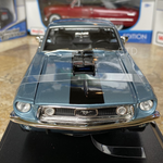 Official 1968 Ford Mustang GT Cobra Jet Maisto 1:18 Scale Diecast Metal Model Car