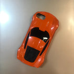Orange Corvette Car iPhone Case
