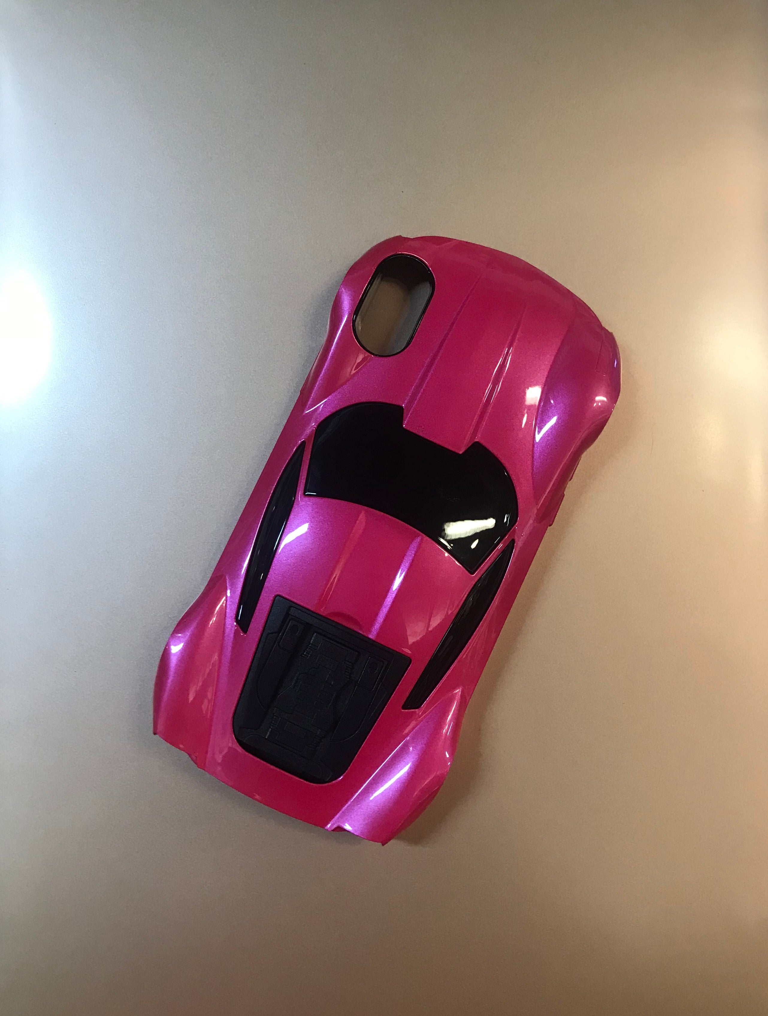 Pink Corvette Car iPhone Case