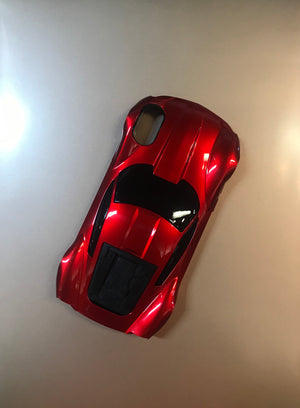 Red Corvette Car iPhone Case