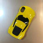 Yellow Corvette Car iPhone Case