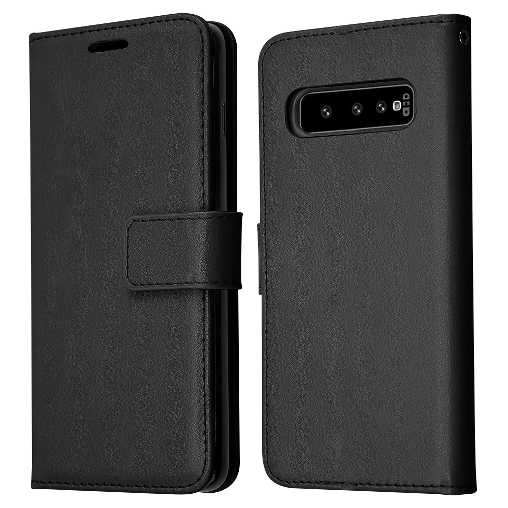 Samsung Vegan Magnetic Wallet Phone Case Black