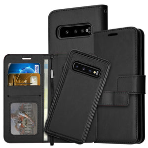 Samsung Vegan Magnetic Wallet Phone Case Black