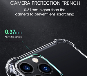 iPhone 11 Clear Phone Case Camera Protection